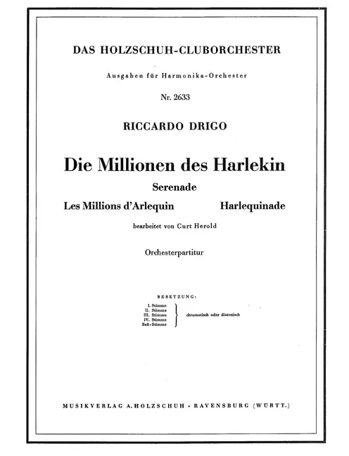Die Millionen des Harlekin